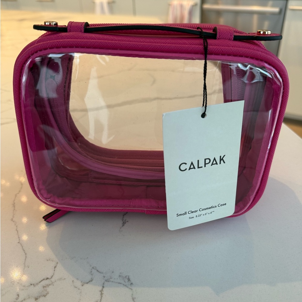CALPAK Small Clear Cosmetics Case